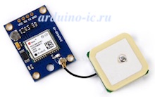 Raspbery PI3 "B+" GPS модуль GY-GPS6MV2 с антенной